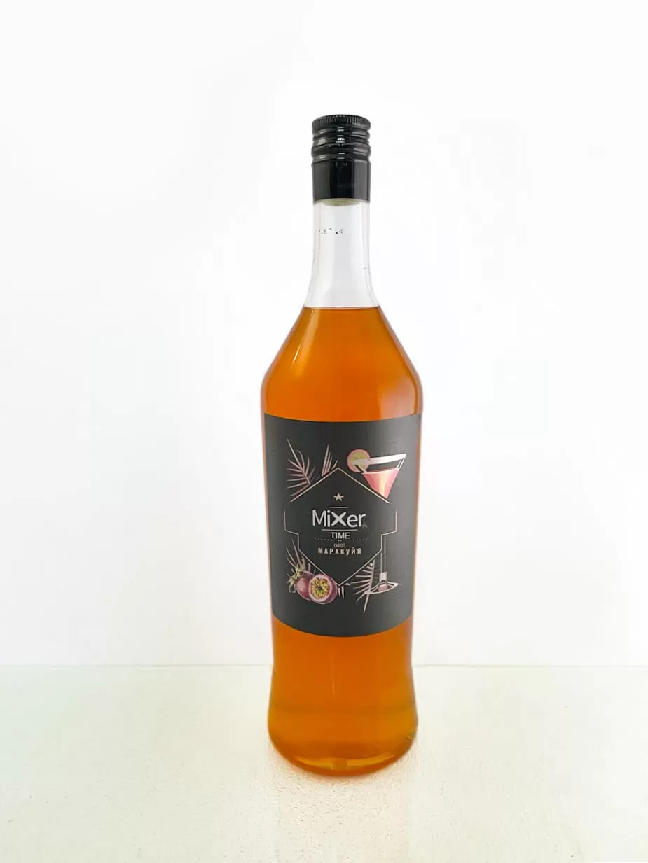 Сироп «Миксер Тайм» вкус Маракуйя 1л/6