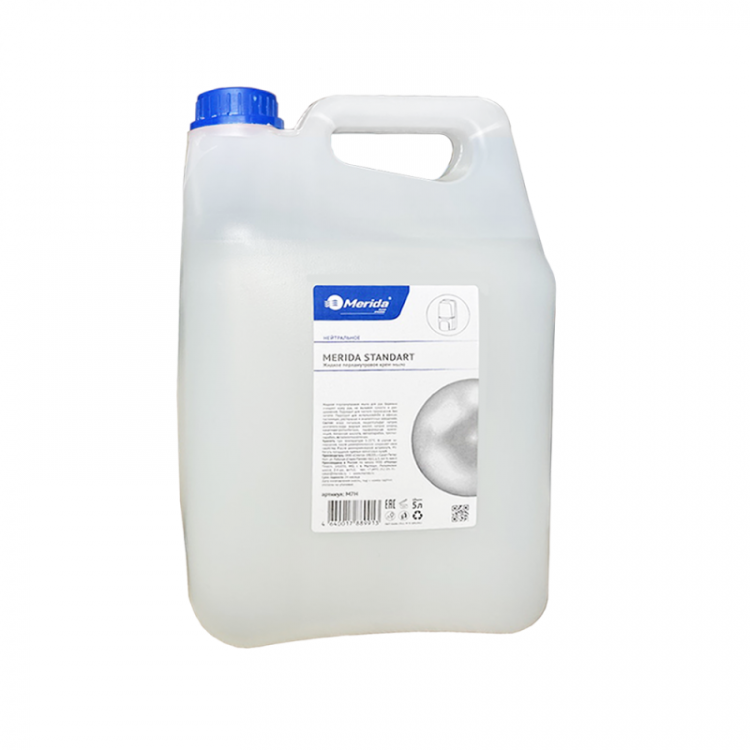 Жидкое перламутровое крем-мыло «MERIDA STANDART» нейтральное 5л