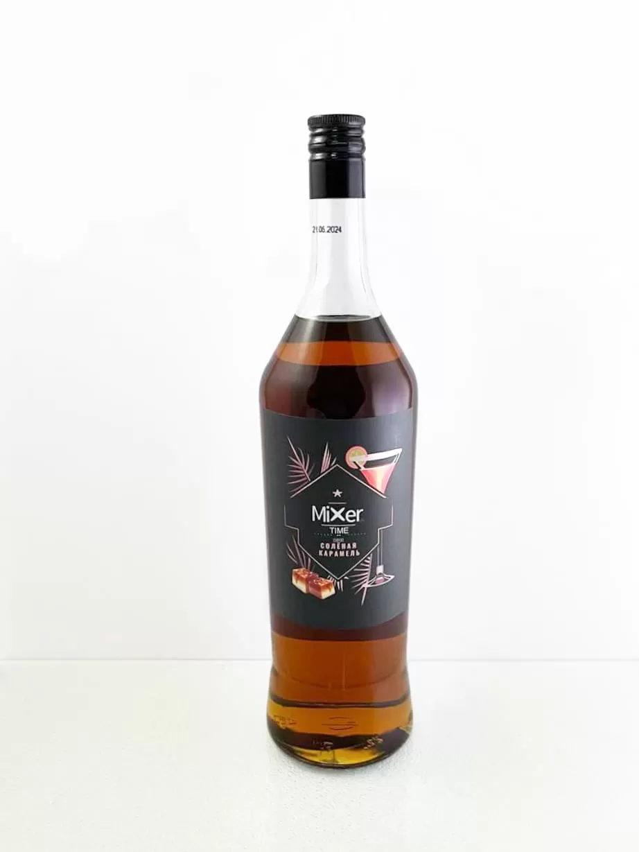 Сироп «Миксер Тайм» вкус Соленая карамель 1л/6