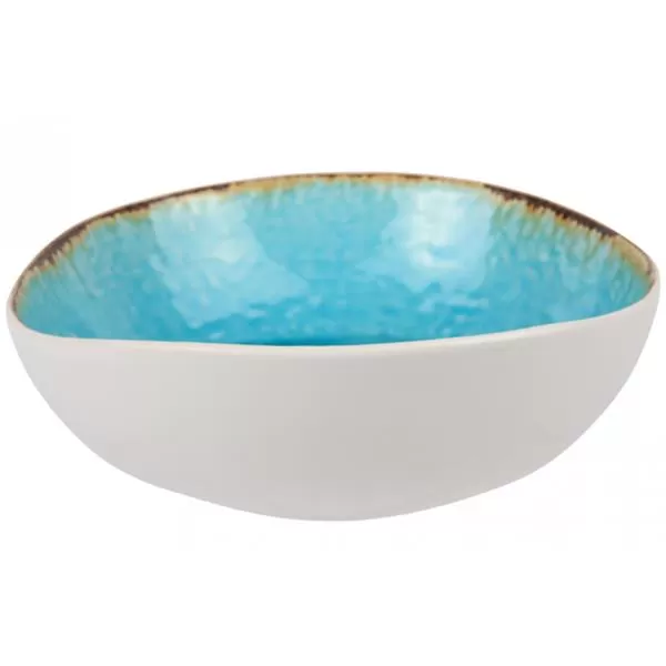 Салатник 600 мл, 19×17,5 см h 6 см, LAGUNA AZZURRO