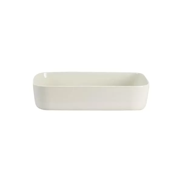 Салатник прямоугольный 22×15,5 см, h 6,5 см, цвет craie, Cantine
