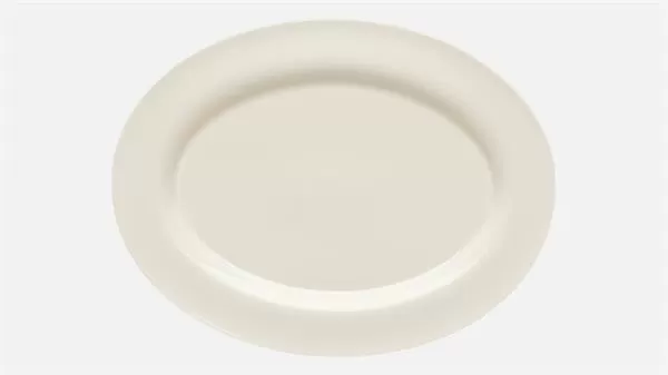 Блюдо овальное с римом 33,2×25,3 см, h 2,6 см, Generation