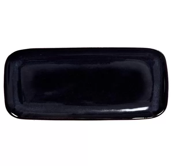 Блюдо прямоугольное 35×14,5 см, h 2 см, цвет indigo, Tourron