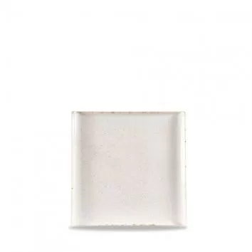 Блюдо квадратное 30.3 x 30.3 см, Stonecast Hints Barley White