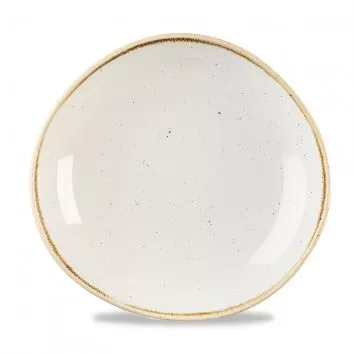 Салатник «Волна» 1,11л d25,3см, без борта, Stonecast, цвет Barley White