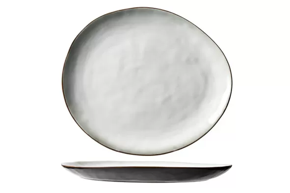 Тарелка овальная 32,5×28,5 см, PLATO