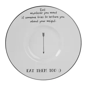 BE HAPPY Тарелка обеденная гурмэ 28 см