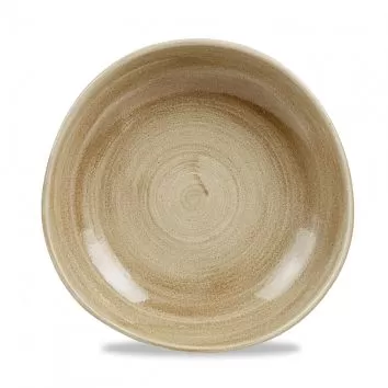 Салатник «Волна» 1,11л d25,3см, без борта, Stonecast Patina Antique Taupe