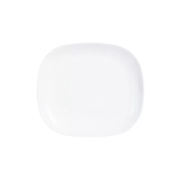 Блюдо для закусок Luminarc 21,5*19 см, стеклокерамика, белый цвет, ARC, Франция (/6/)