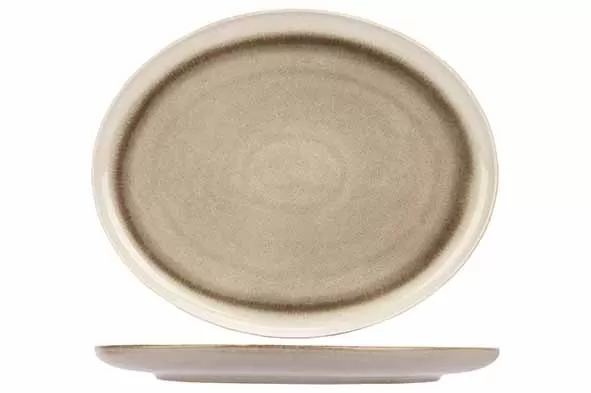 Блюдо овальное 31,5×25,5 см h 2,5 см, FOREST