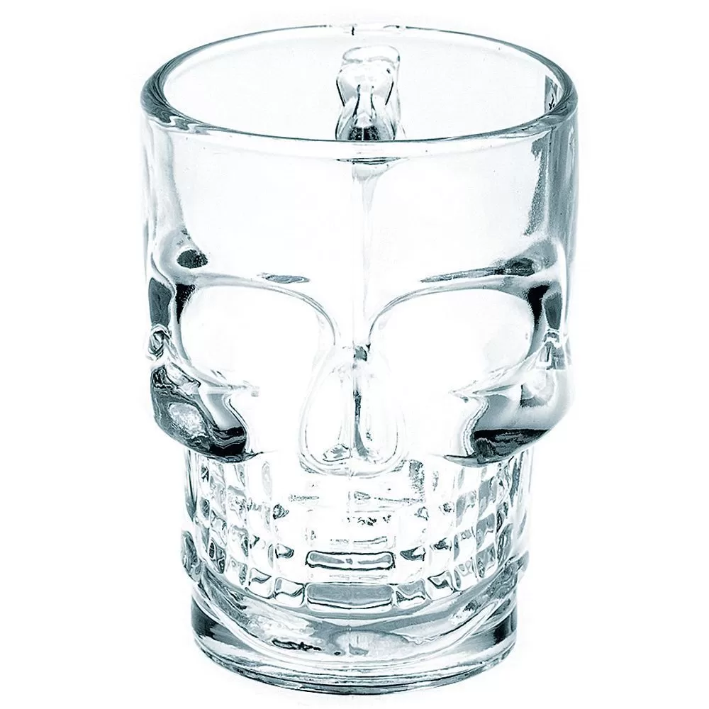 Кружка "Череп" 500 мл, стекло, P.L. — BarWare