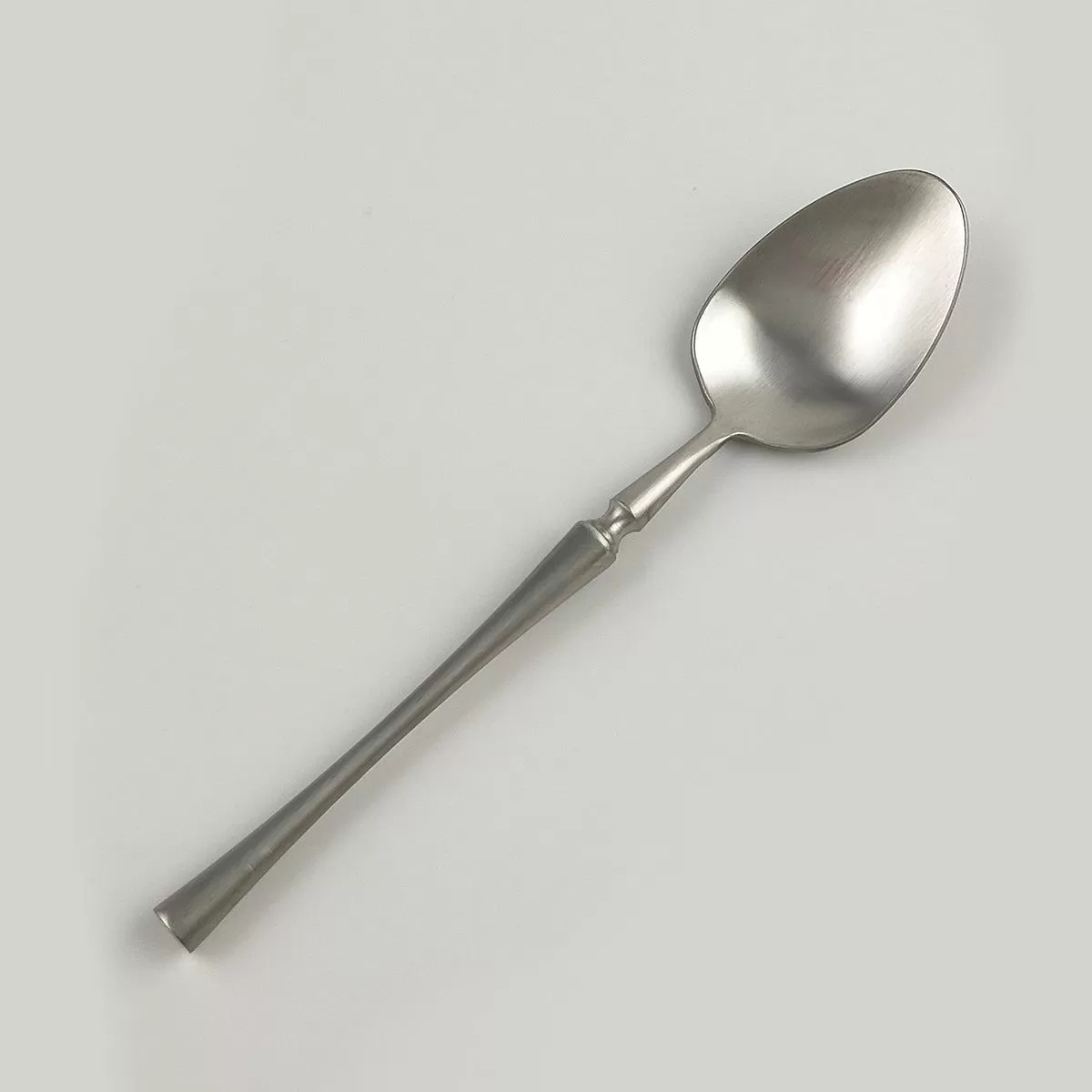 Ложка чайная,серебряный матовый цвет,серия "1920-Silver"  P.L.