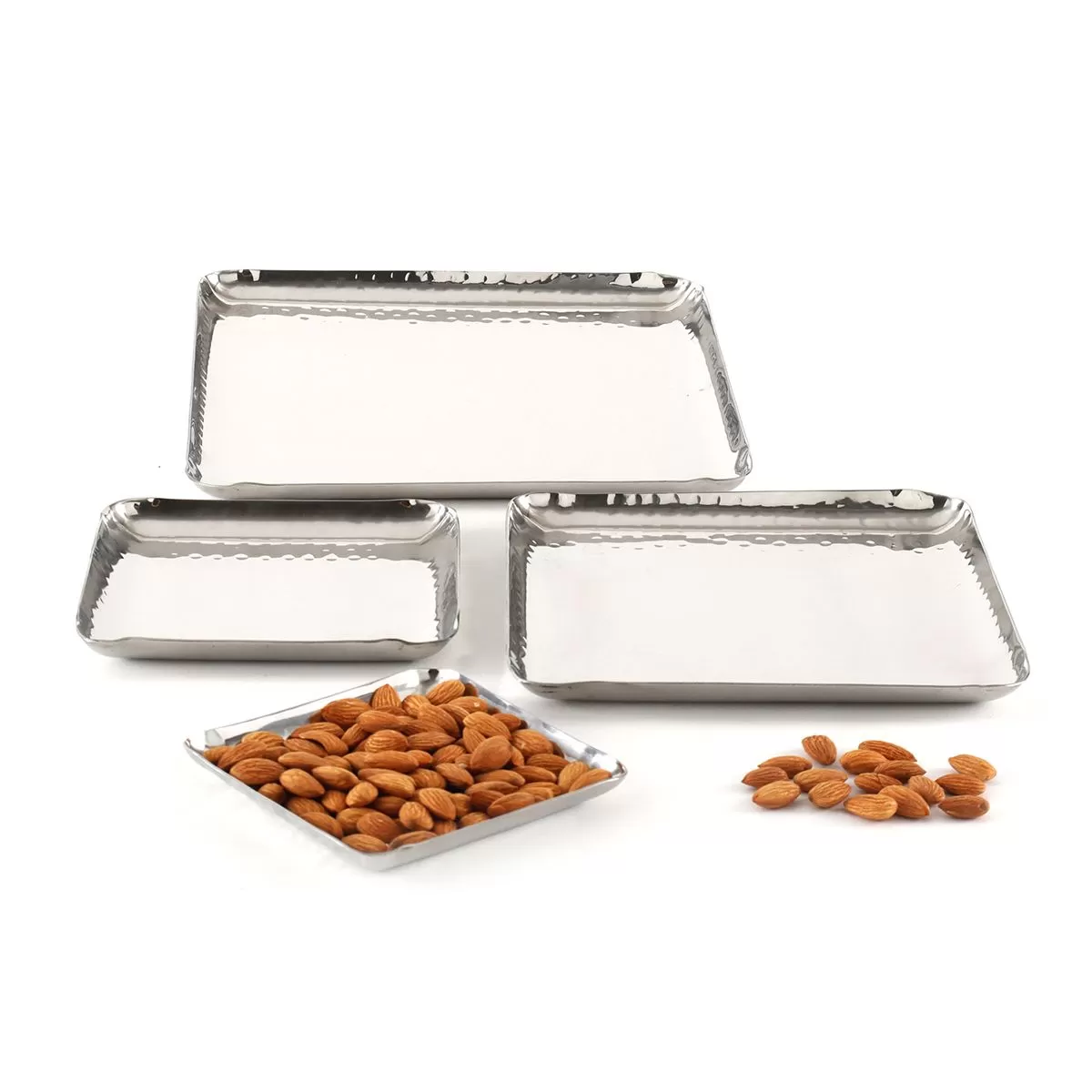 Поднос металлический 26*26*1,5 см   P.L.—Hotelware