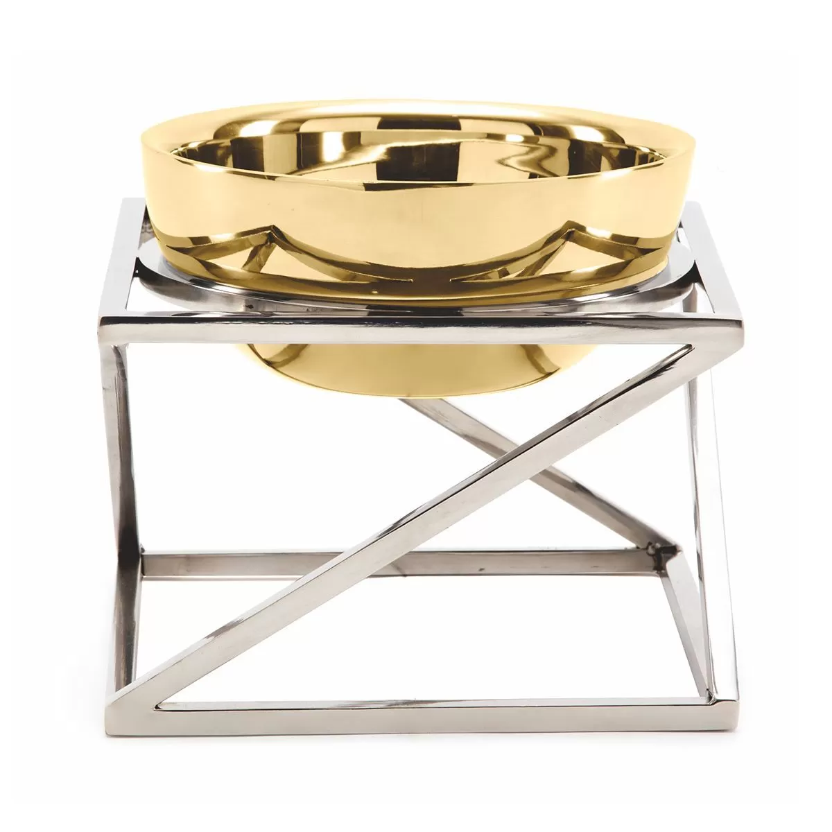 Подставка для выкладки+металлический салатник 23*23*20 см  P.L.—Hotelware