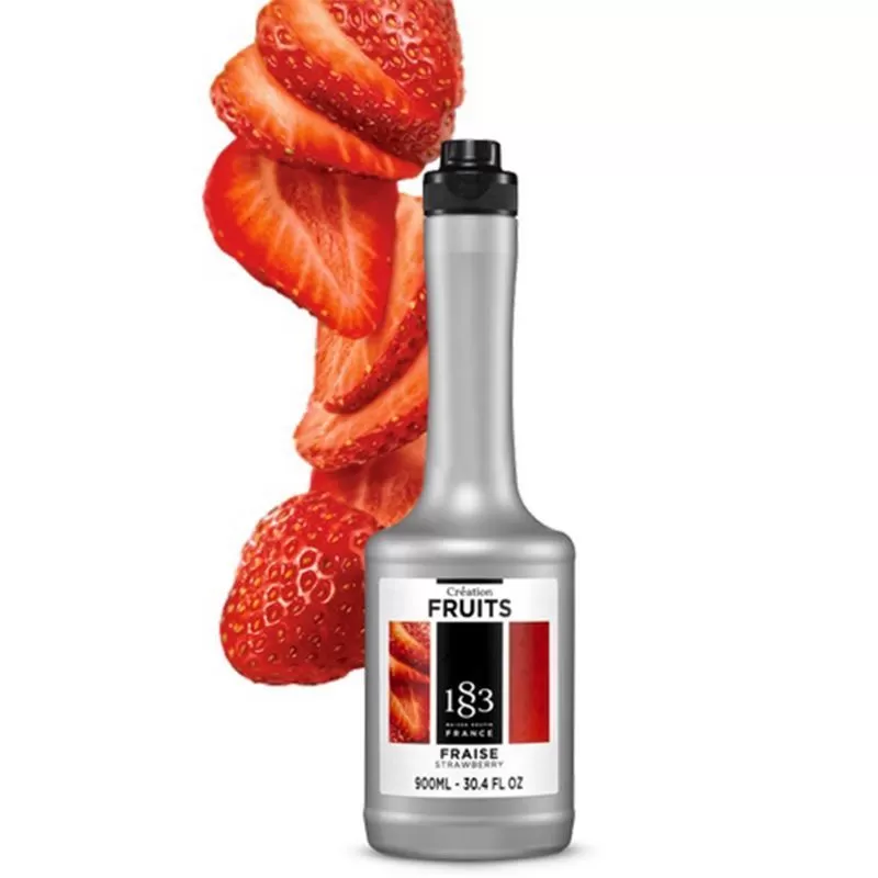 Пюре 1883 Maison Routin "Клубника" (Strawberry), 1000мл, PP5, Франция