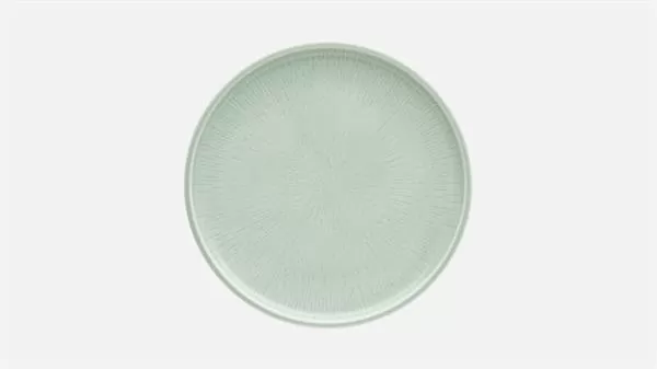 Тарелка мелкая d 23,9 см, h 2,4 см, FROST, Shiro Glaze