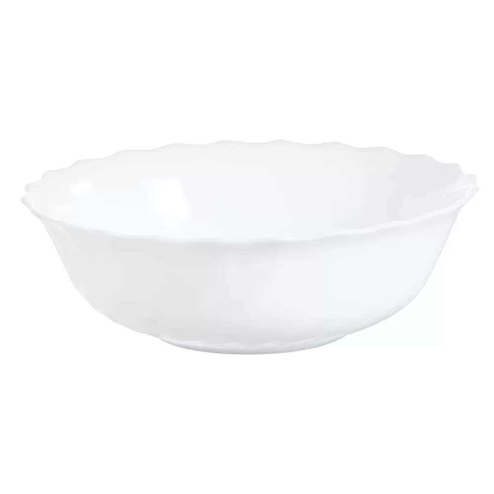 Салатник Luminarc Trianon 500 мл, d=16 см, h 5,5 см, стеклокерамика, белый цвет, ARC,