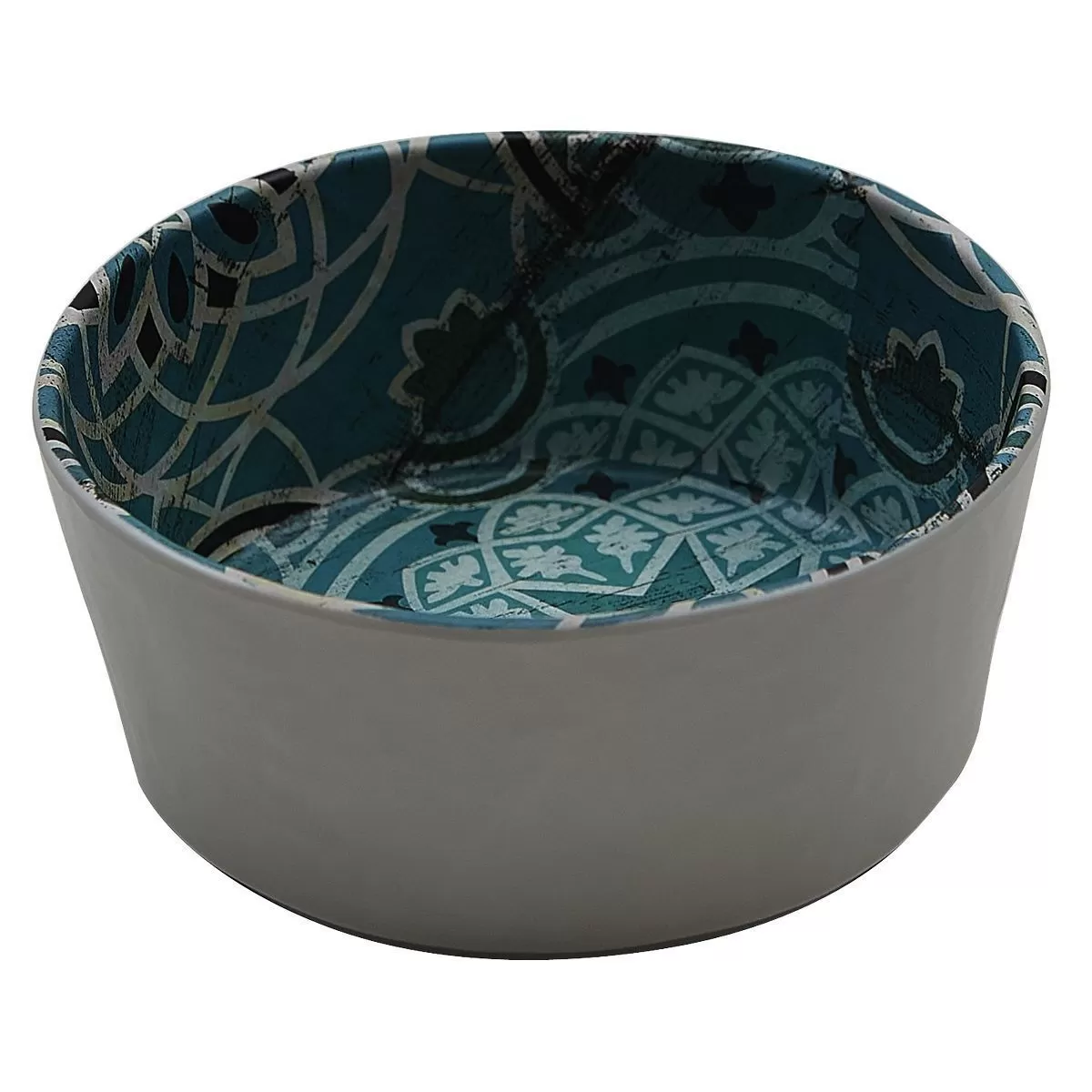 Салатник меламиновый 14*6.2 см, Damask Blue ,  P.L.