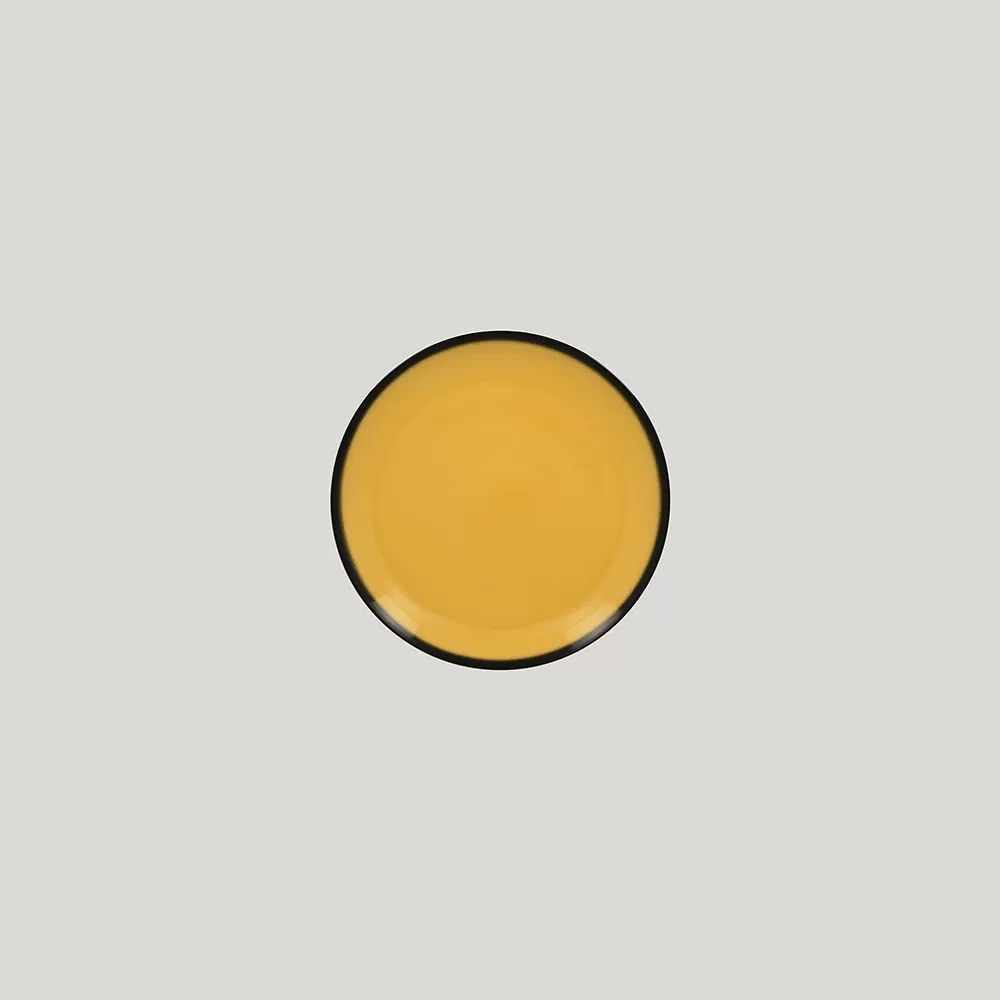 Тарелка круглая RAK Porcelain LEA Yellow 15 см (желтый цвет)
