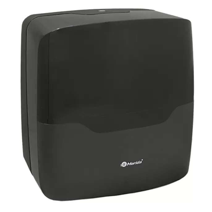 Диспенсер для листовых бум.полотенец V-слож Merida Harmony, черный
