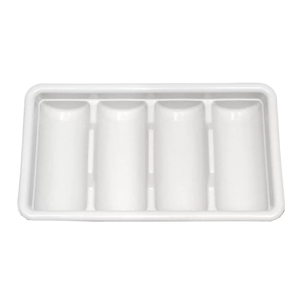 Подставка для столовых приборов 4 отделения, пластик, P.L. Proff Cuisine