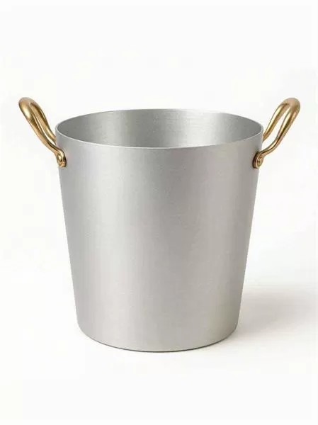 Ведро для льда 2 л «Арго», алюминиевое с двумя ручками,14х16 см