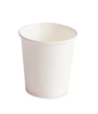 Стакан бум д/гор.1сл Белый 100мл, D62мм 50шт/упак/20