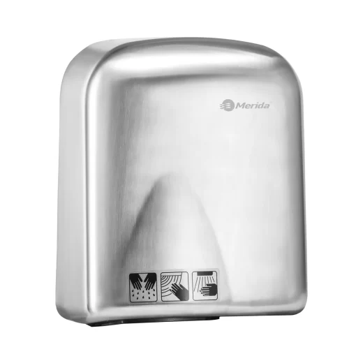 Сушилка для рук MERIDA «Экофлоу» металлическая, матовая, 1650 Вт