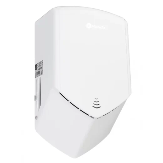 Сушилка для рук MERIDA «С-Турбо» металлическая, высокоскоростная, белая, 1000 Вт