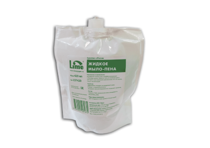 Мыло-пена Lime в мягких картриджах 420мл