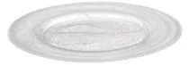 Тарелка d 25 см h 1,5 см, стекло, цвет / декор белый, Neat