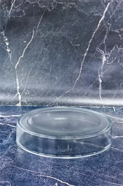 Салатник d 21 см h 4,5 см, стекло, прозрачный, Hollow