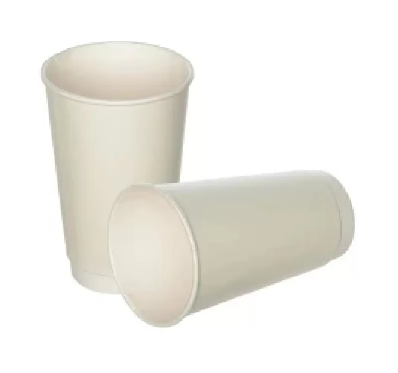 Стакан бум д/гор.2сл Белый 350мл, D90мм 20шт. упак/ 20