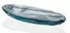 Блюдо овальное 19×8,5 см h 2,5 см, стекло, цвет / декор бирюзовый с белым и черным, Fenice