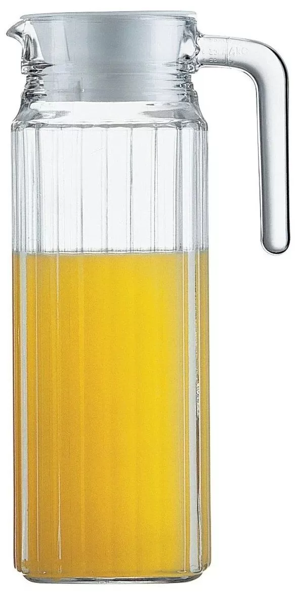 Кувшин с крышкой "Quadro" 1.1 л,стекло ARC