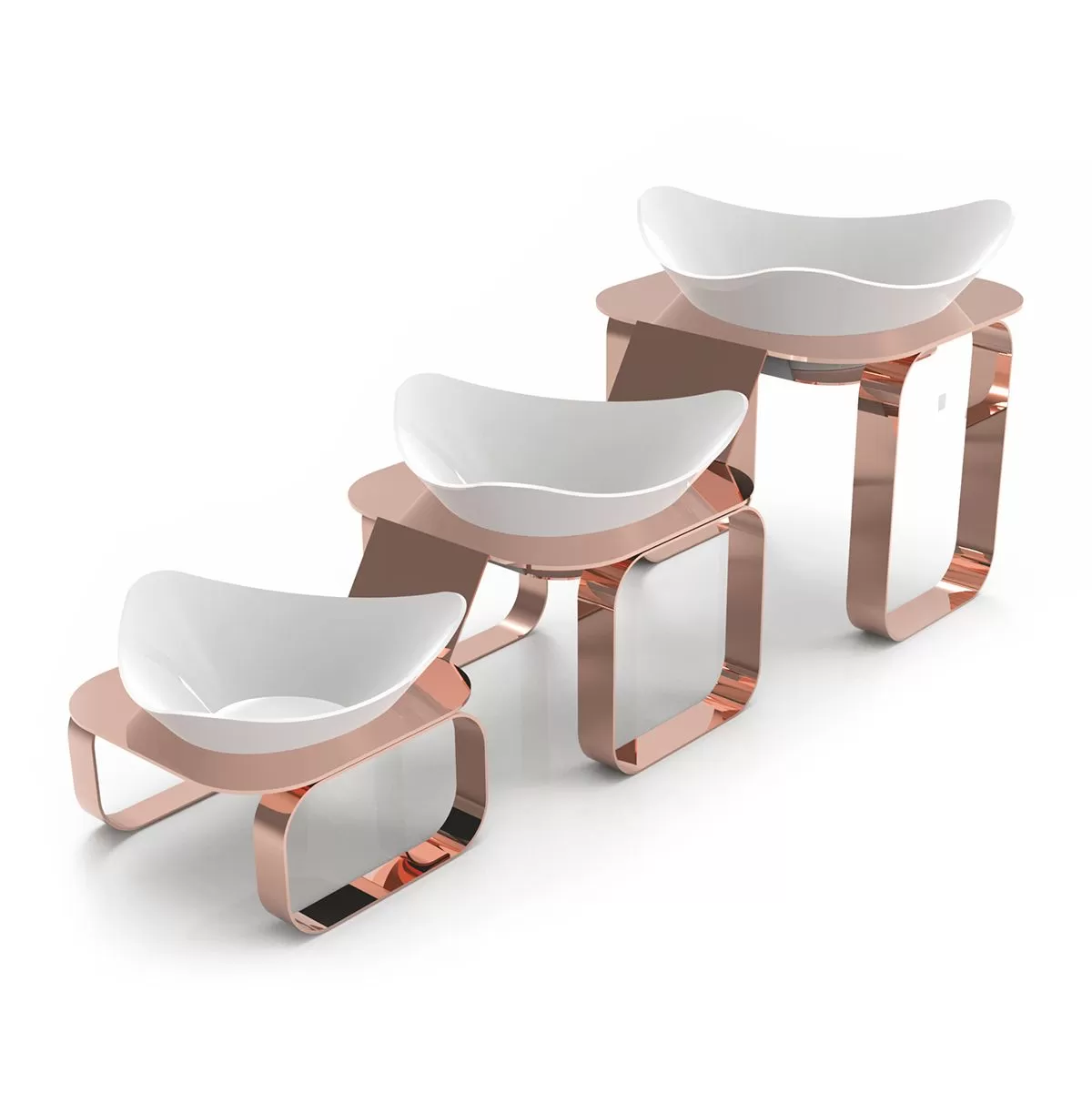 Подставка для выкладки+меламиновый салатник 15*11*10 см  P.L.—Hotelware