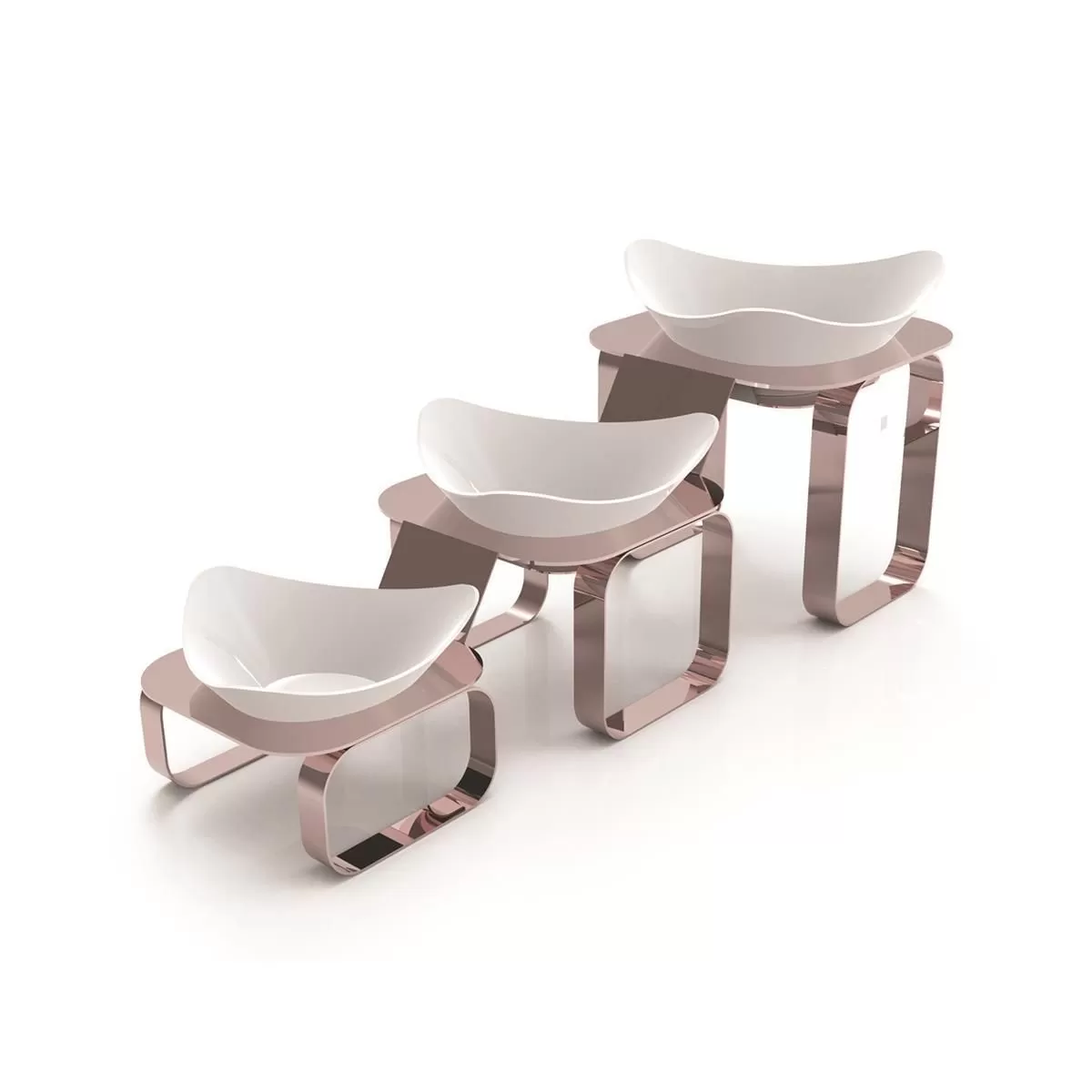 Подставка для выкладки+меламиновый салатник 17*12*16 см  P.L.—Hotelware