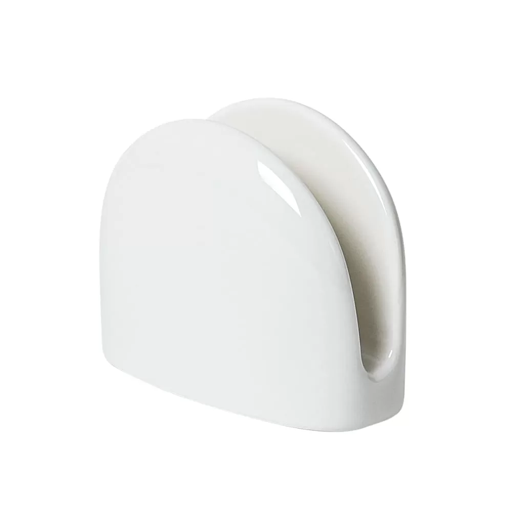 Салфетница 4.8*10см. h=8.4см, фарфор "NOBLE" серия "Fine Plus"