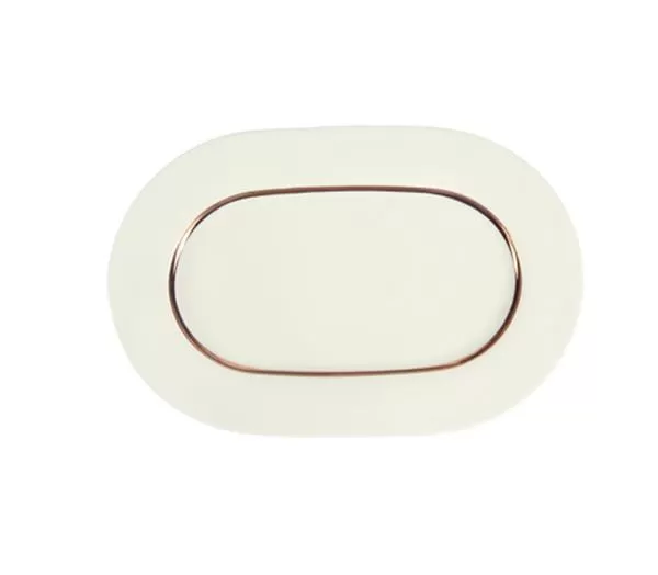 Блюдо овальное 34 см, Halo Bronze