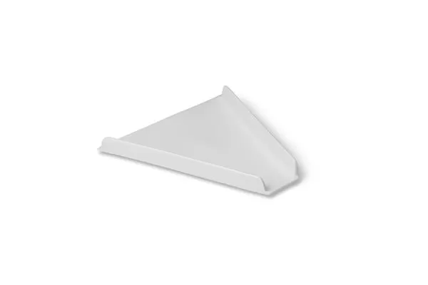 Блюдо треугольное для пиццы 17,5X4,2×18,8 см, фарфор, SLOW FAST