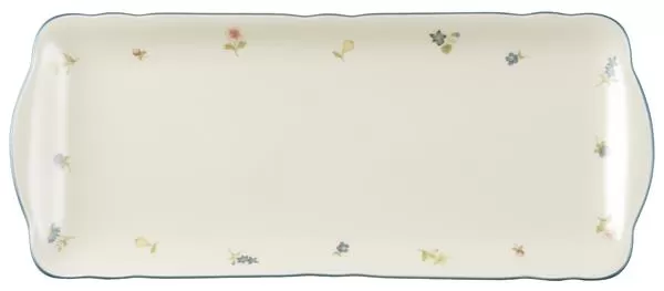 Блюдо прямоугольное 34,5×15 см, Marialuise Streublume